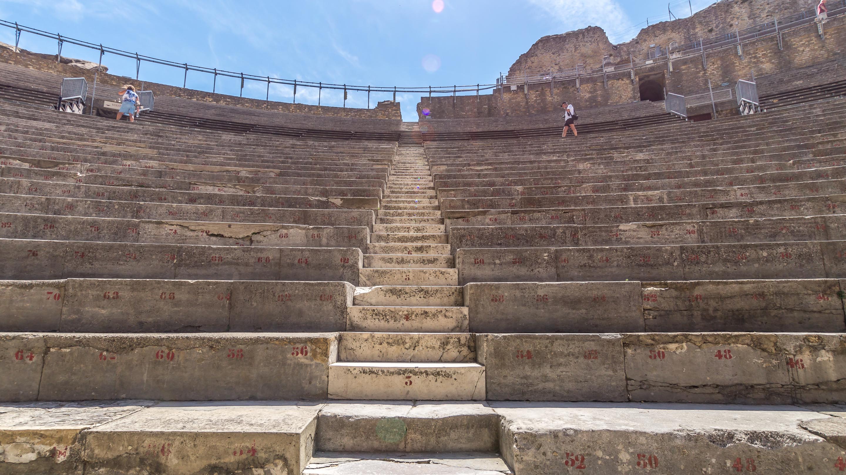 Amfiteatr rzymski Orange Francja Prowansja