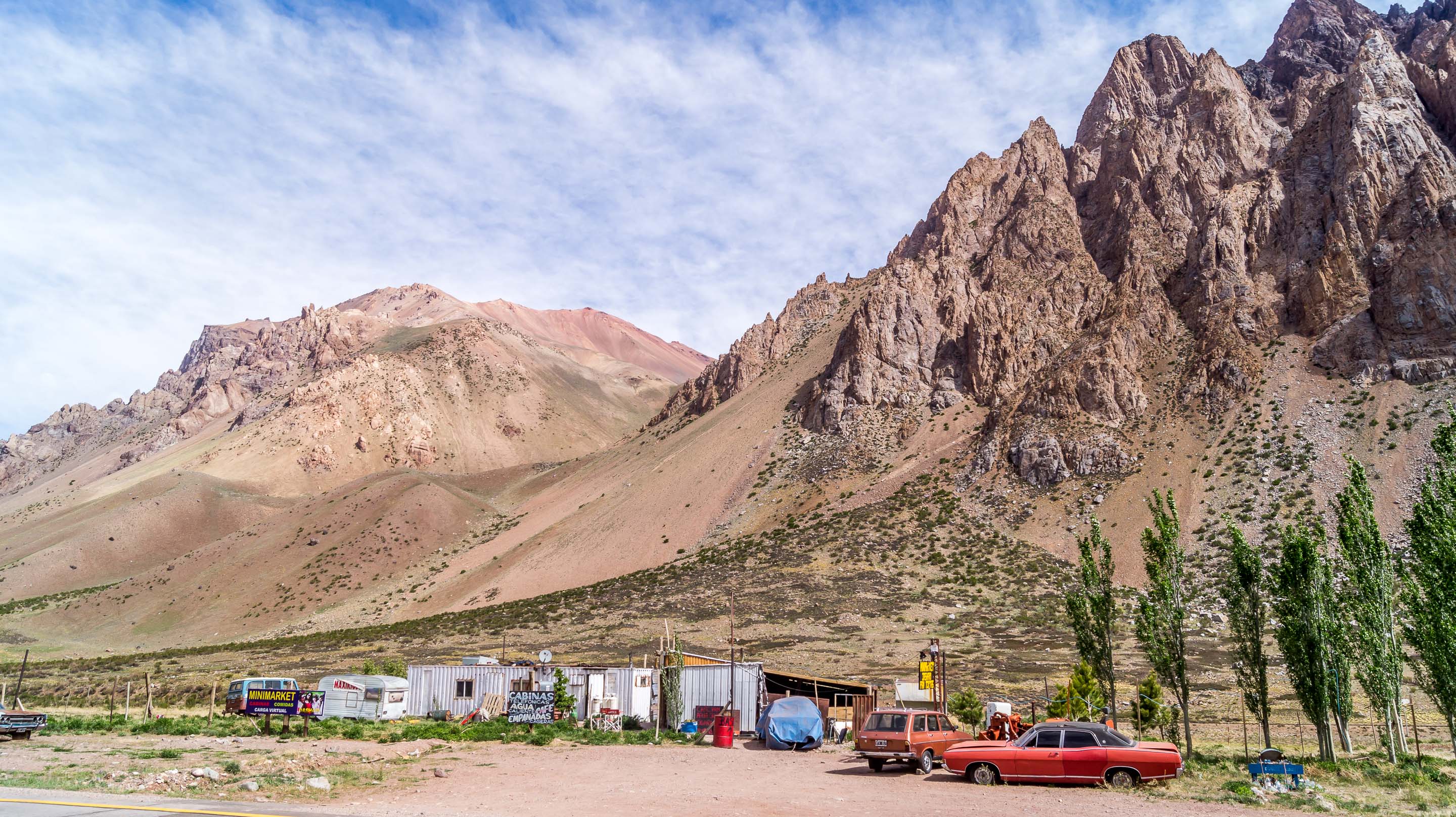 Droga przez Andy z Mendozy do Chile