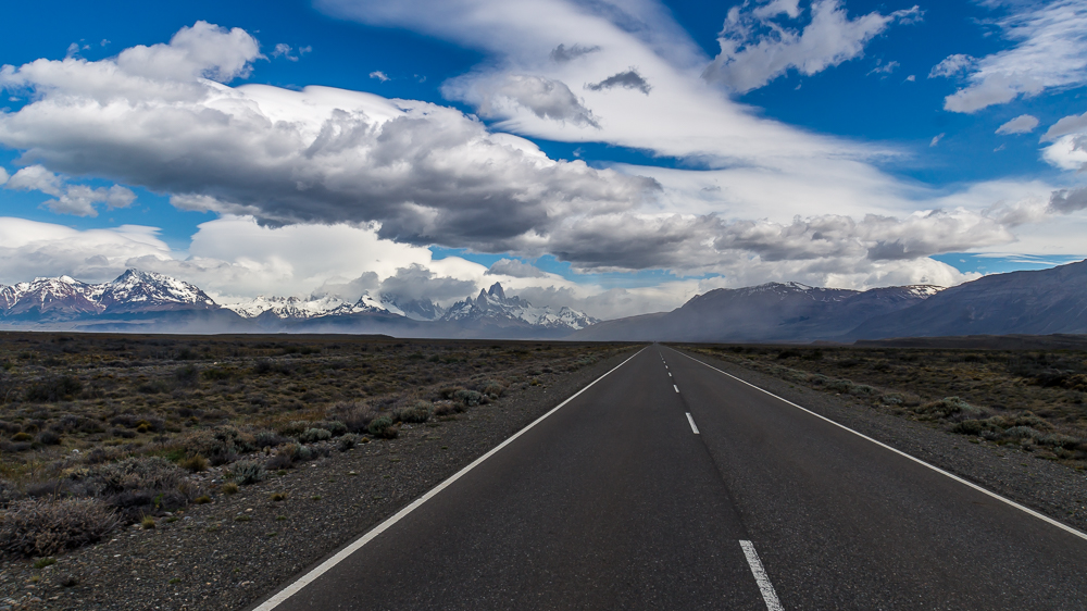 Droga do El Chalten Patagonia