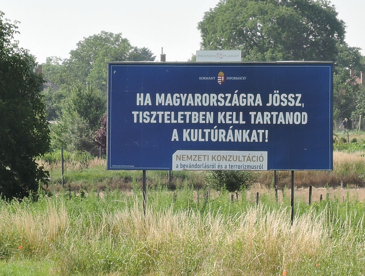 Jeśli przybywasz na Węgry musisz szanować naszą kulturę