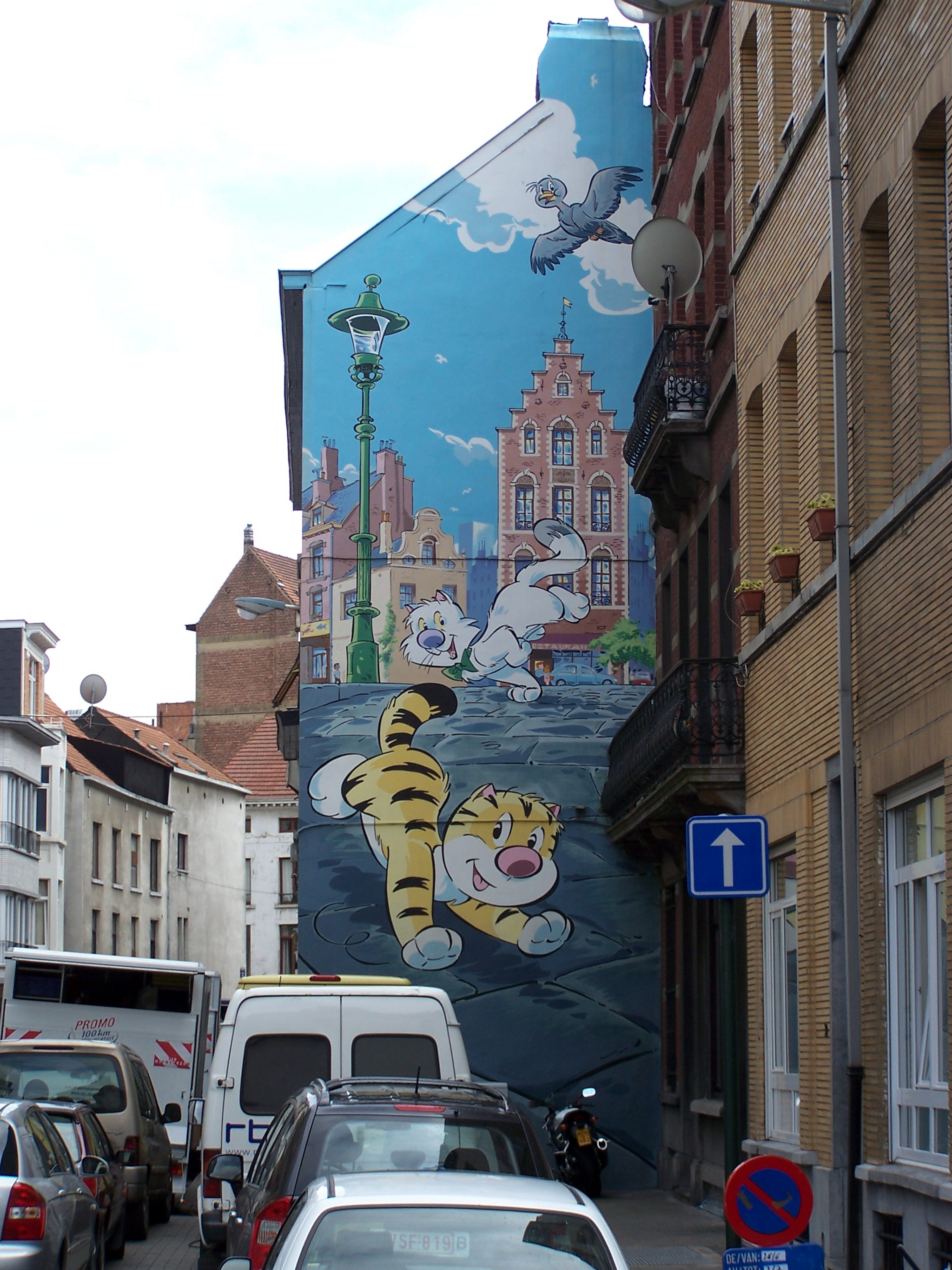 Billy the Cat, miejsce: Rue d’Ophem
