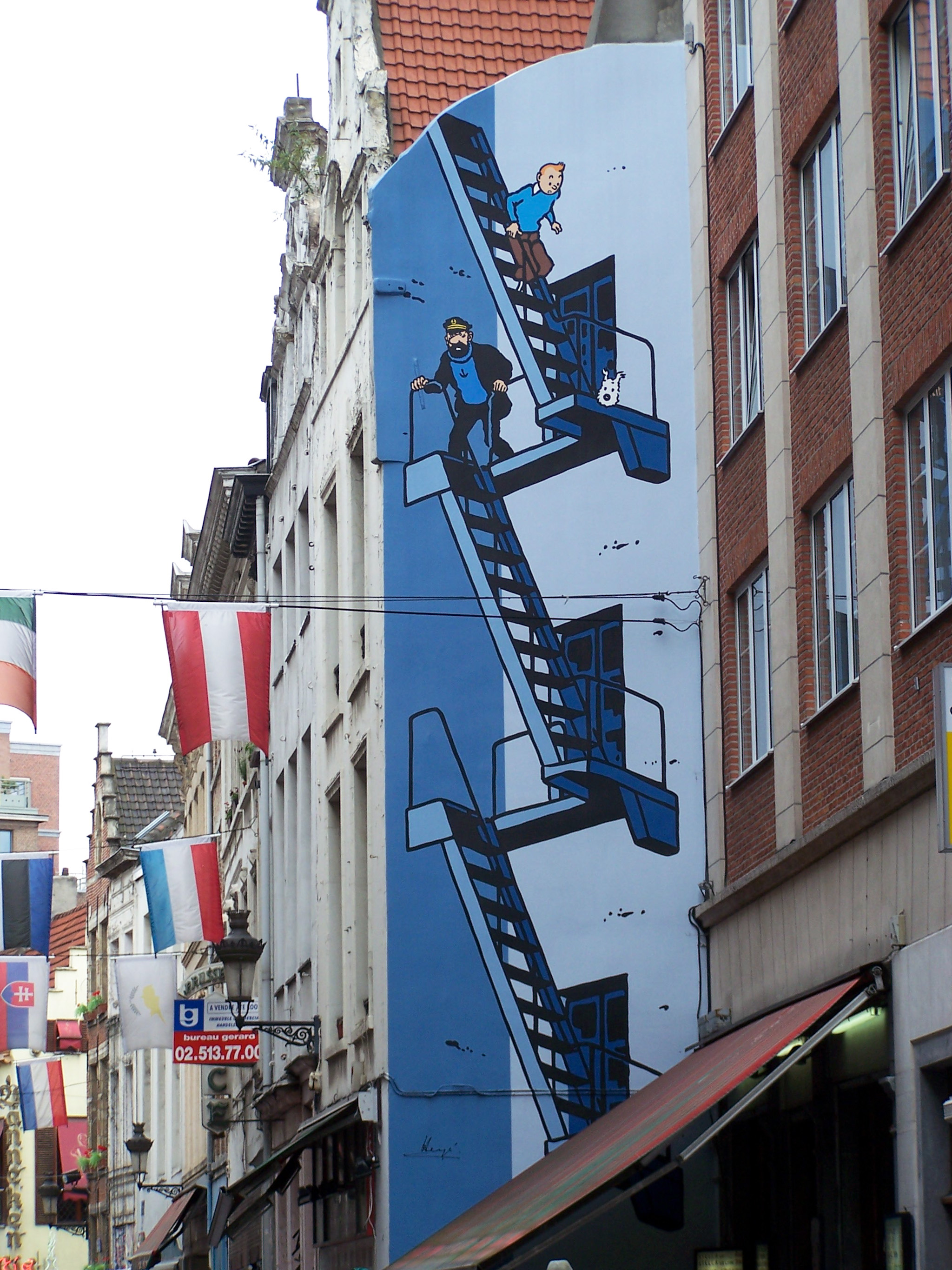 Tintin, miejsce: Rue de l’etuve