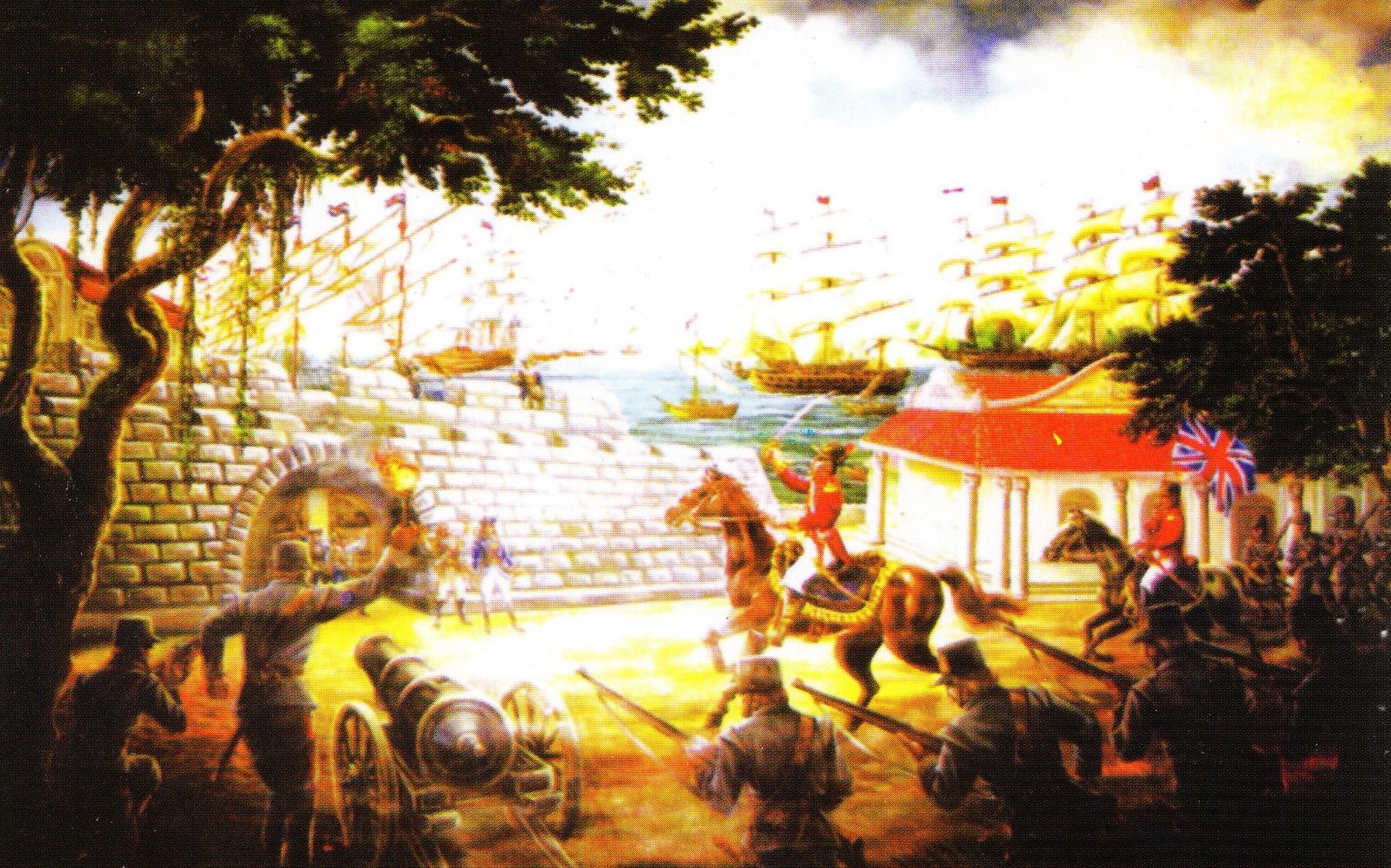 1796 - Brytyjczycy zdobywają Fort i Port w Kolombo z rąk Portugalczyków