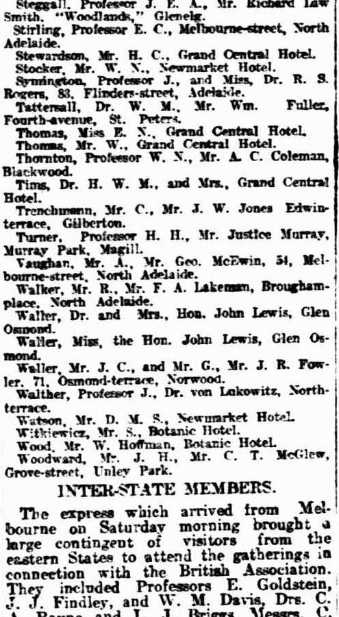 10 sierpnia 1914, The Advertiser, Adelaide